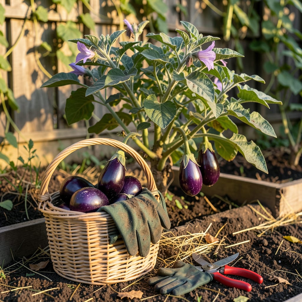 Comprehensive when to pick eggplant in garden visual reference