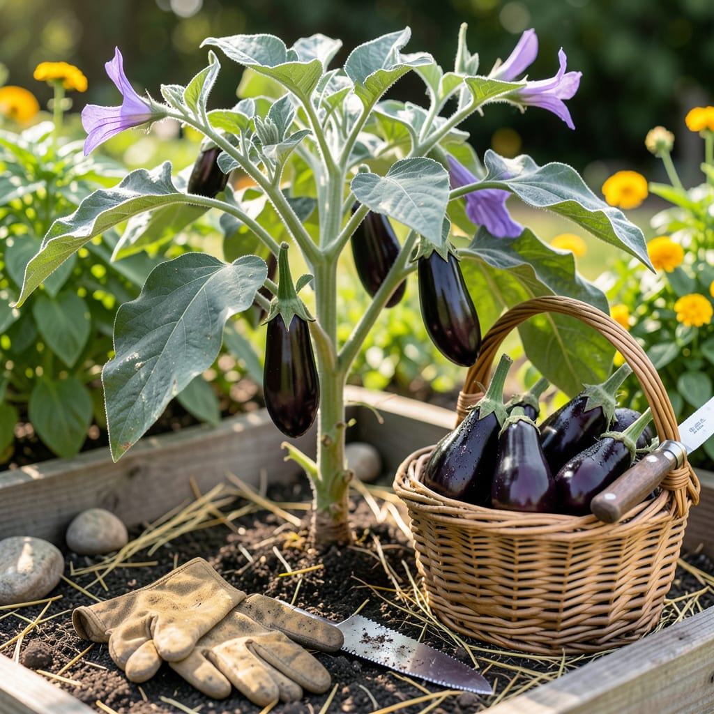 Visual representation of When to Pick Eggplant: Perfect Timing for Ripe, Flavorful Harvests