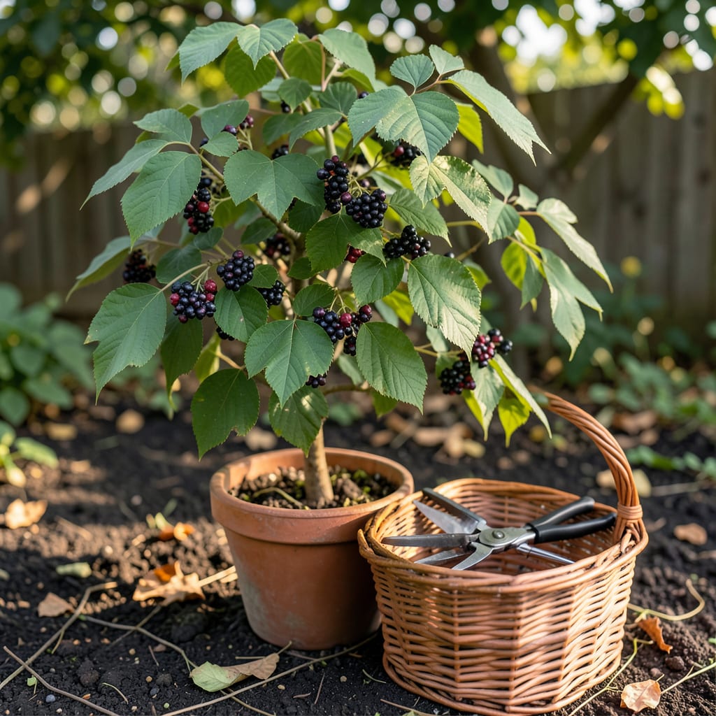 Visual representation of when to pick elderberries