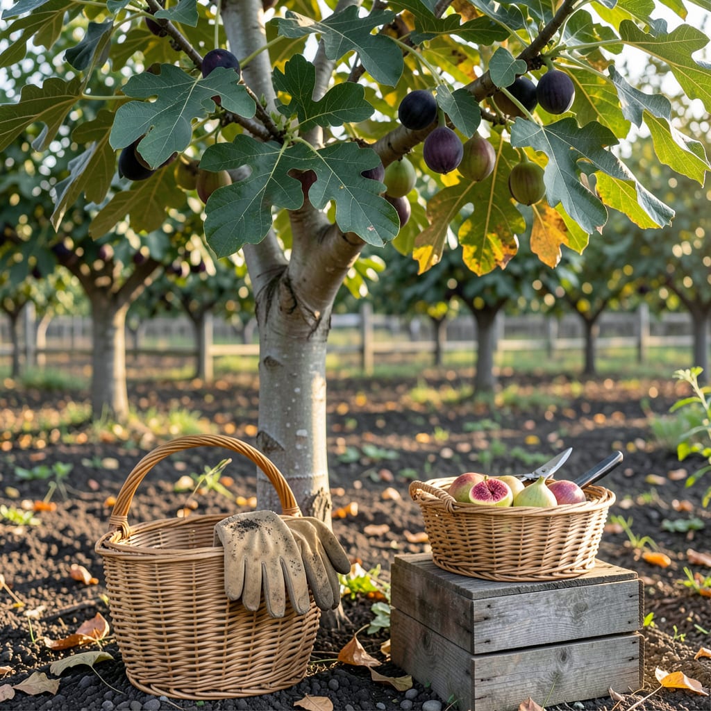 when to pick figs off tree illustration with key details