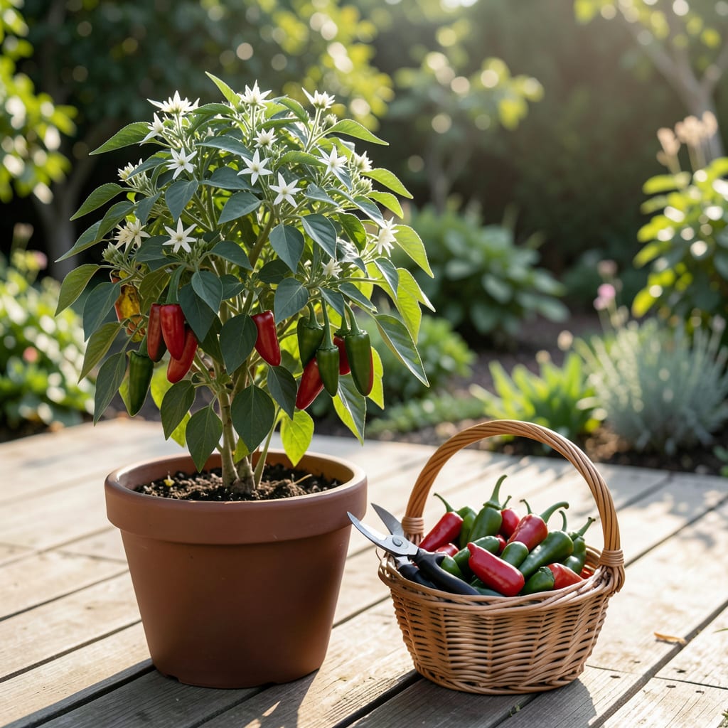 Visual representation of When to Pick Fresno Peppers: Color and Heat Signals to Watch