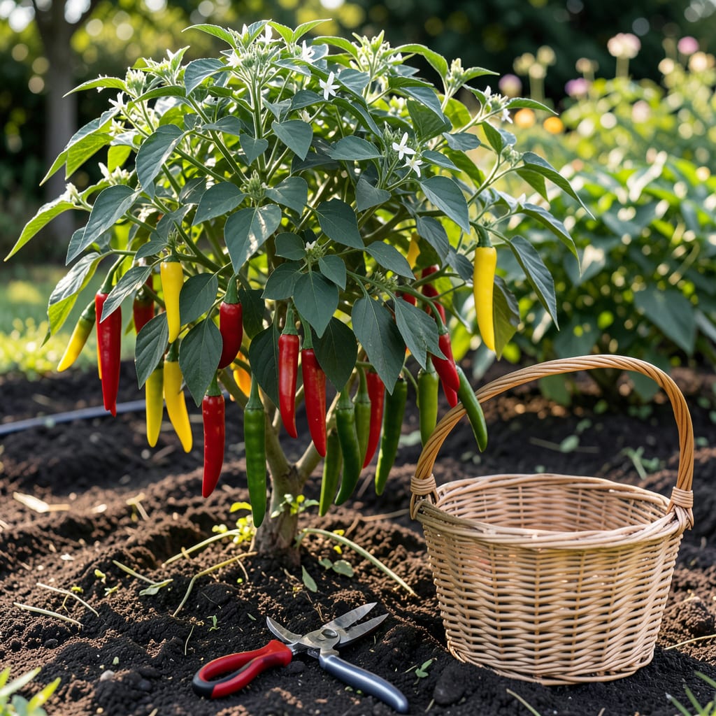 Comprehensive when to pick giant marconi peppers visual reference
