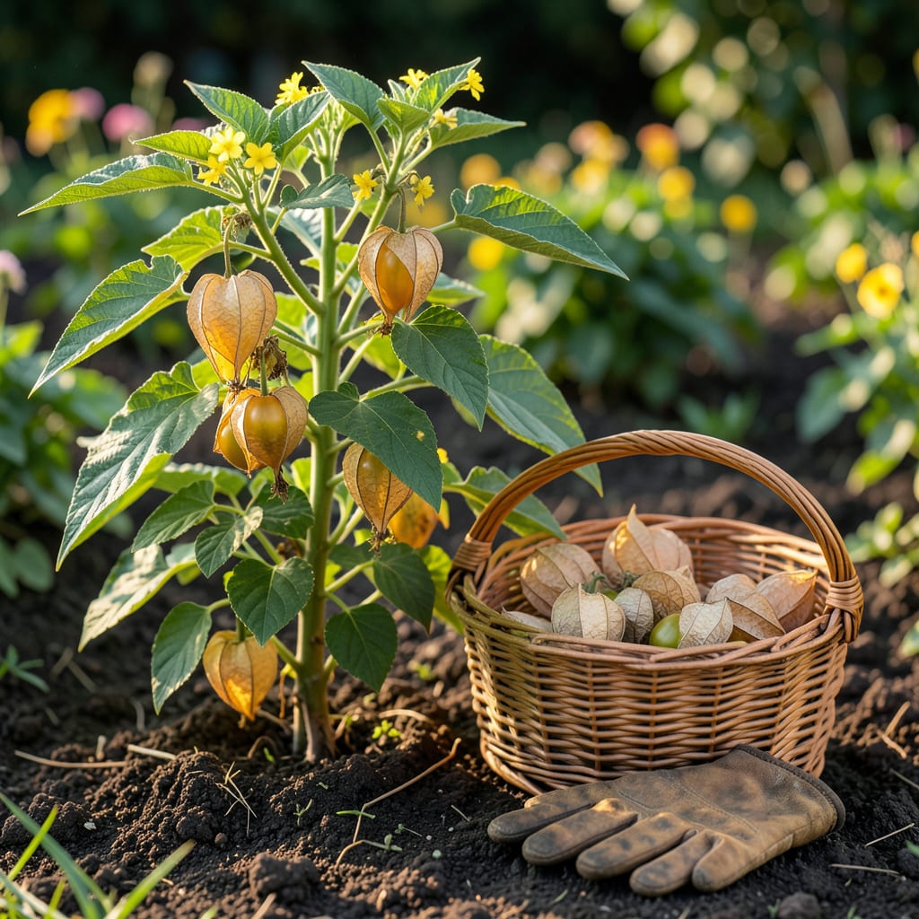 Visual representation of When to Pick Ground Cherries: Visual Cues for Perfect Harvest