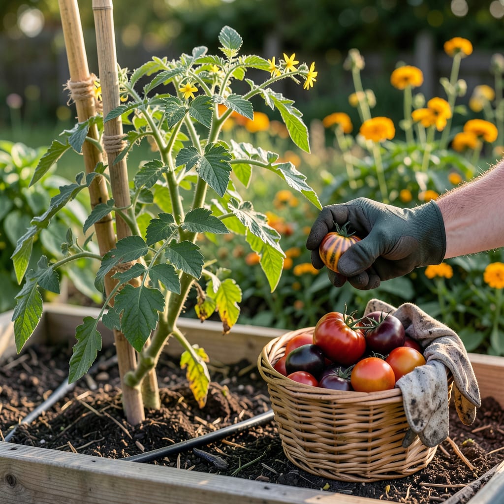 Visual representation of When to Pick Heirloom Tomatoes: Perfect Ripeness Guide for Gardeners