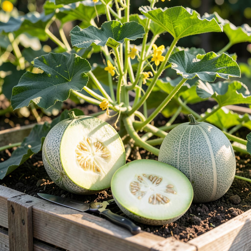 When to Pick Honeydew Melons: Stem Slip and Rind Clues for Sweetest Fruit illustration with key details