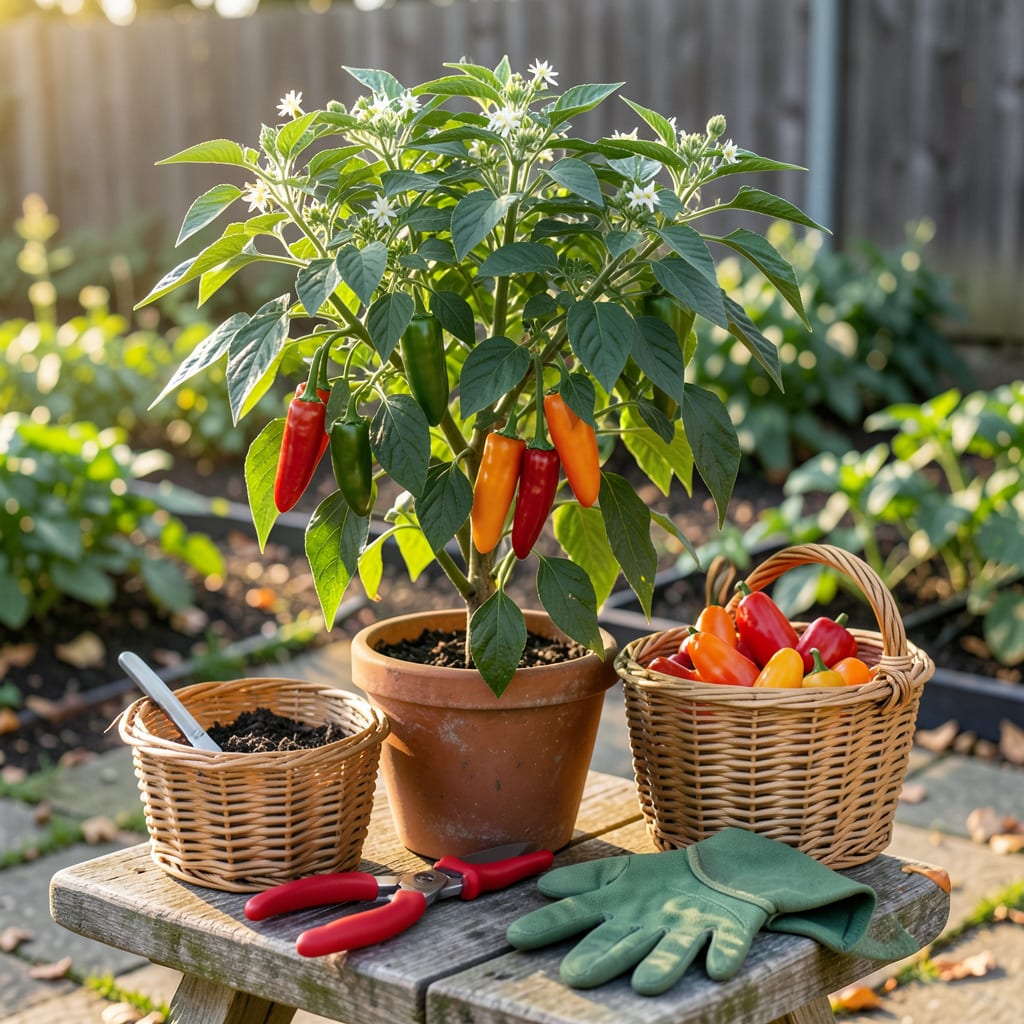 when to pick hot peppers detailed visual guide