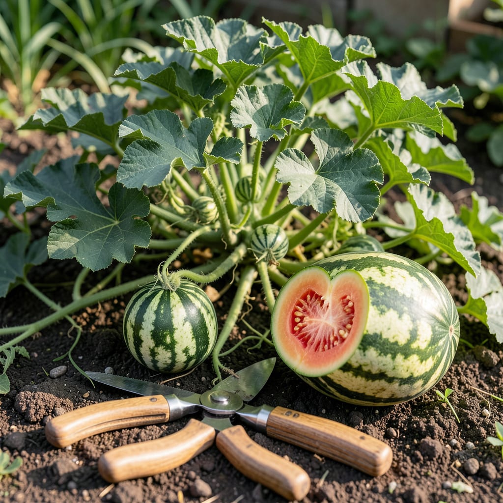 When to Pick Icebox Watermelon: Rind Dullness and Thump Test Guide detailed visual guide