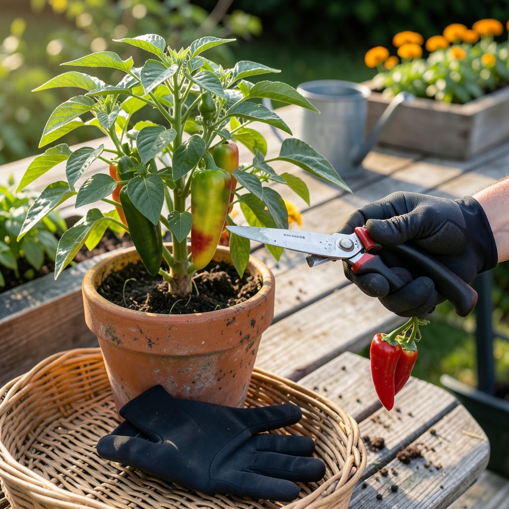 When to Pick Jalapeños at Their Hottest: Perfect Timing Guide example with annotations