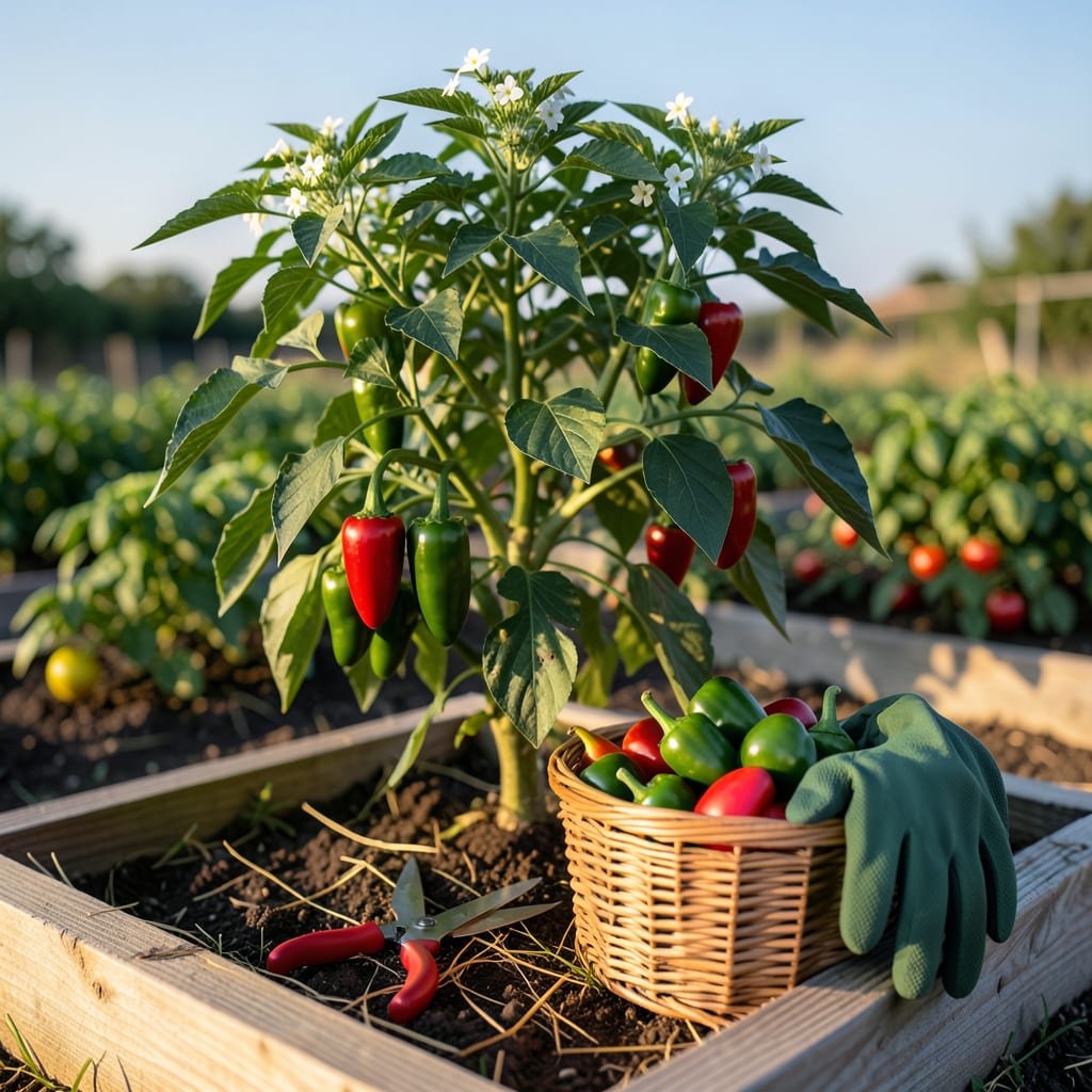 When to Pick Jalapeños: Perfect Timing for Maximum Flavor and Heat illustration with key details