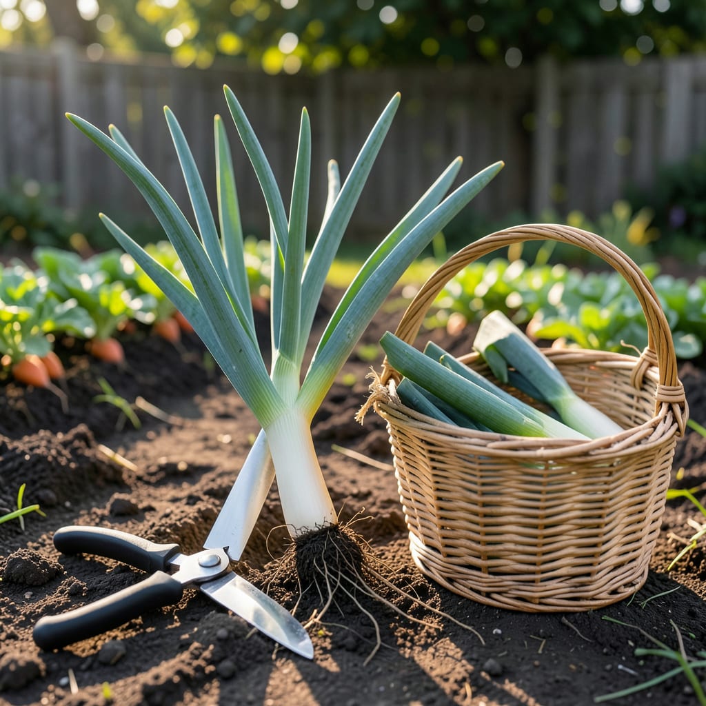 When to Pick Leeks: Harvest Time for Perfect Flavor and Texture detailed visual guide