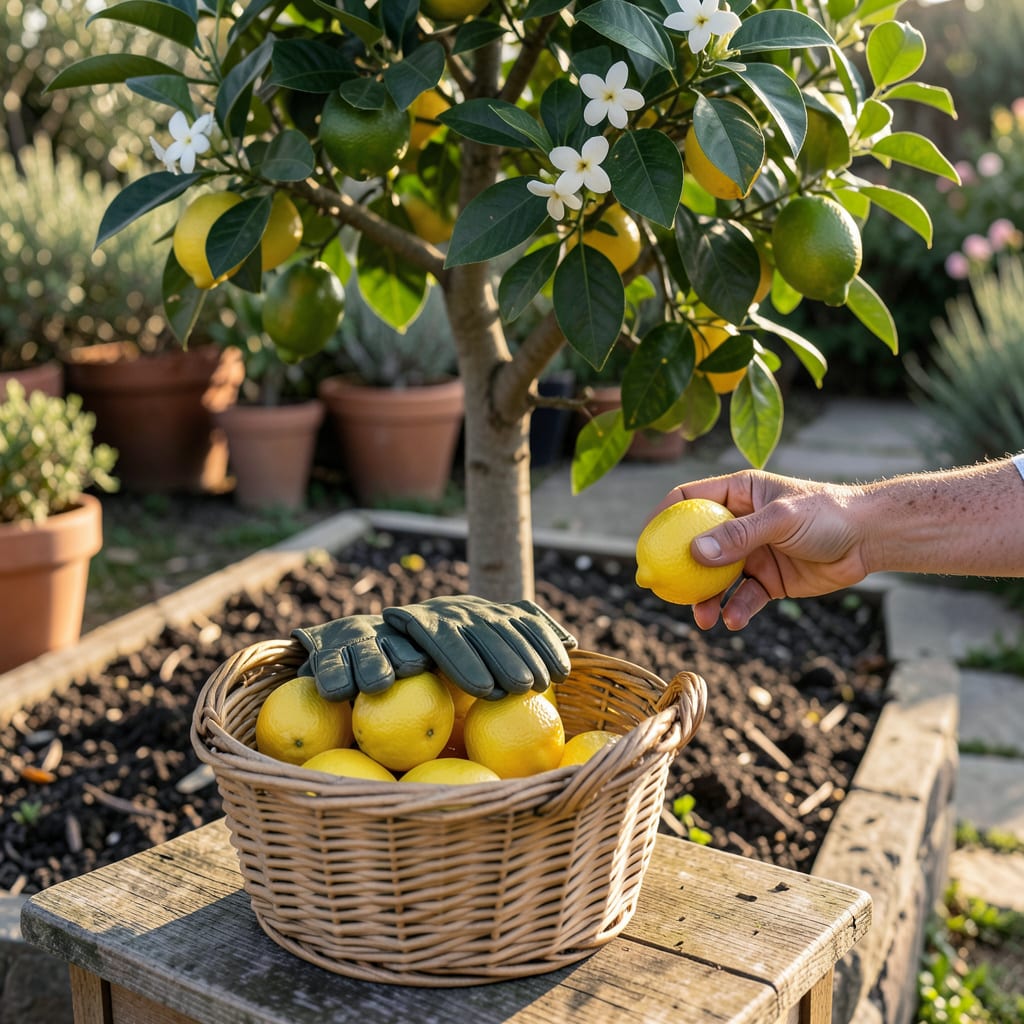 When to Pick Lemons Off Tree: Perfect Ripeness Signs to Watch illustration with key details