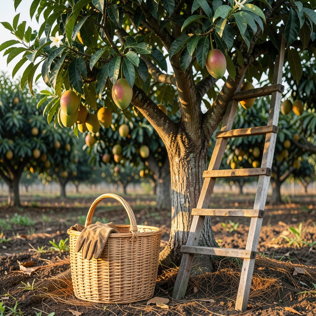 When to Pick Mangoes Off the Tree in Florida: Perfect Timing Guide example with annotations