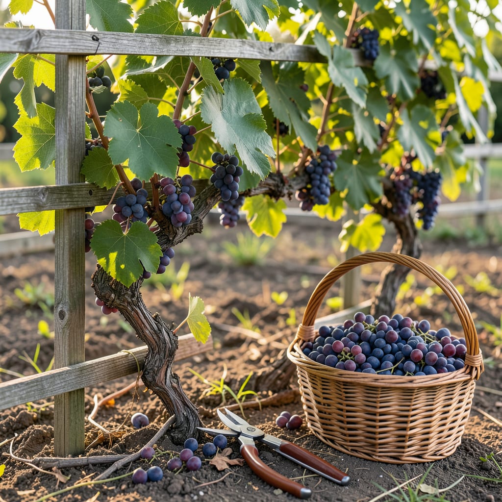 Visual representation of When to Pick Muscadines: Simple Tests for Sweetest Harvest