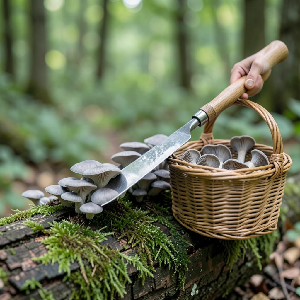 When to Pick Oyster Mushrooms: Edge Curl and Cap Shape Signals detailed visual guide