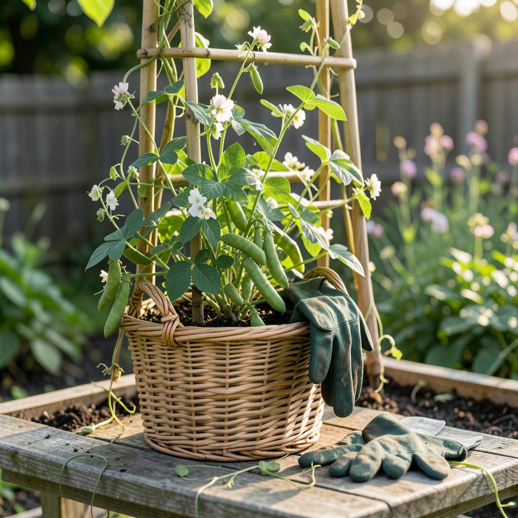 Visual representation of When to Pick Peas: Perfect Timing for Sweetest Harvests