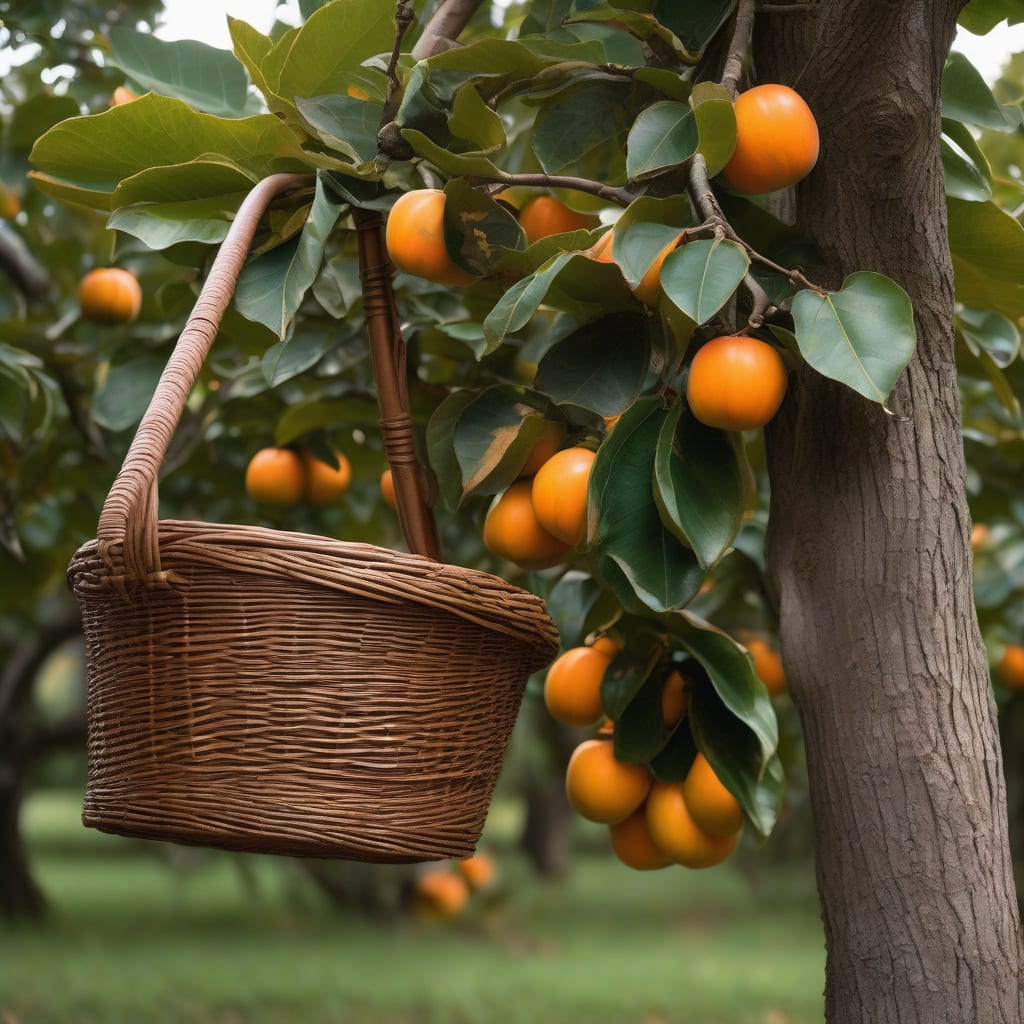 when to pick persimmons example with annotations