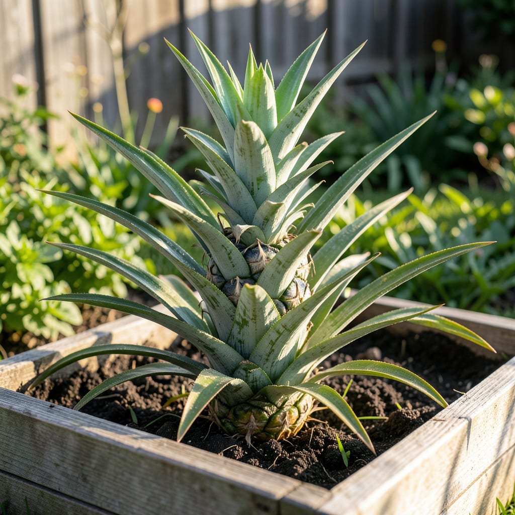 Visual representation of When to Pick Pineapple: Perfect Ripeness Signs for Sweet Flavor