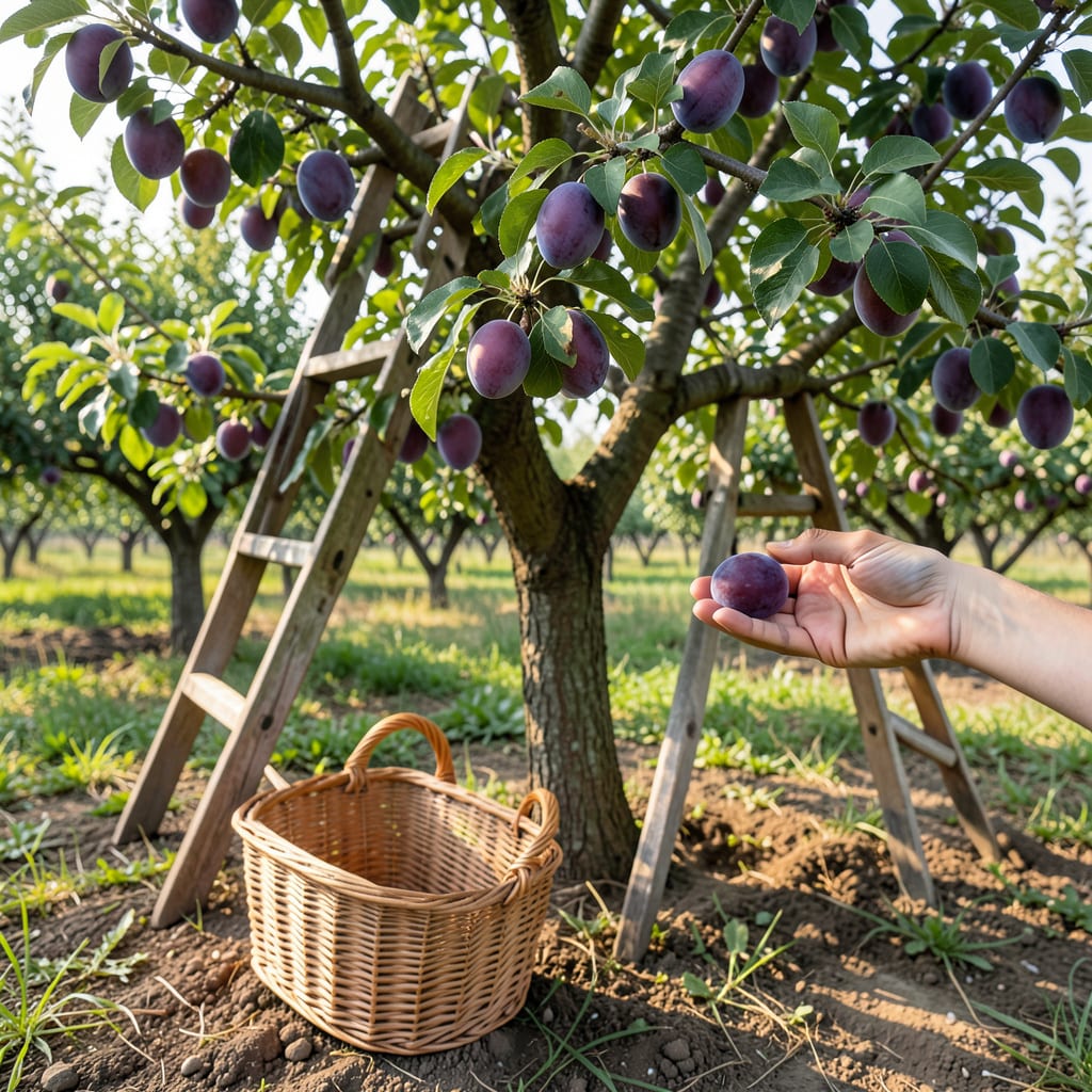 Comprehensive when to pick plums from tree visual reference