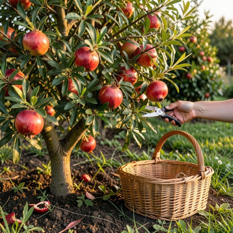 When to Pick Pomegranate: Exact Color and Sound Clues