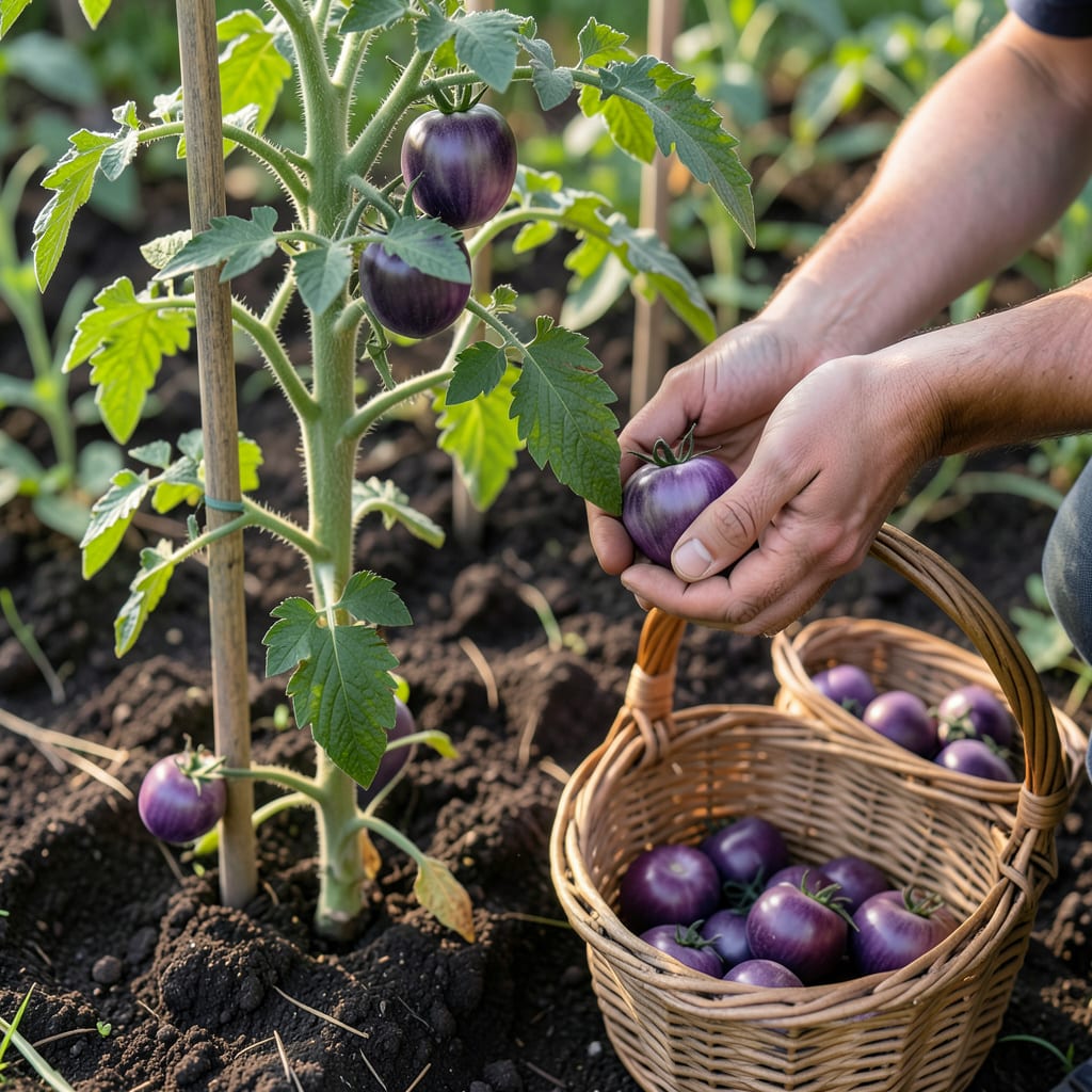 Complete When to Pick Purple Tomatoes: Garden Proven Ripeness Signs overview image