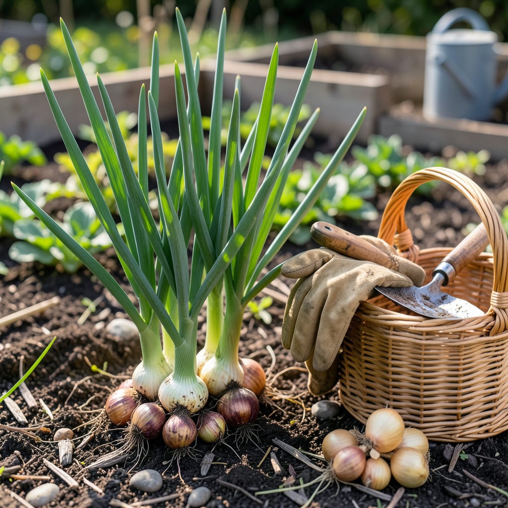 when to pick shallots detailed visual guide