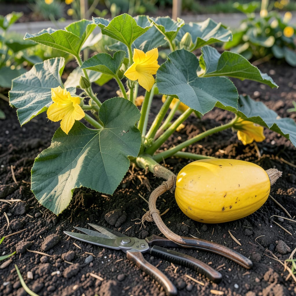 When to Pick Spaghetti Squash Ripe: Skin Hardness and Color Tests detailed visual guide