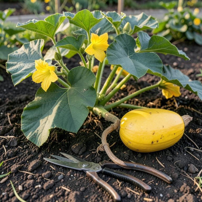 When to Pick Spaghetti Squash Ripe: Skin Hardness and Color Tests