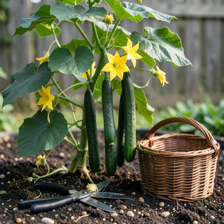 When to Pick Straight 8 Cucumbers: Stem Hardness and Rind Color Clues