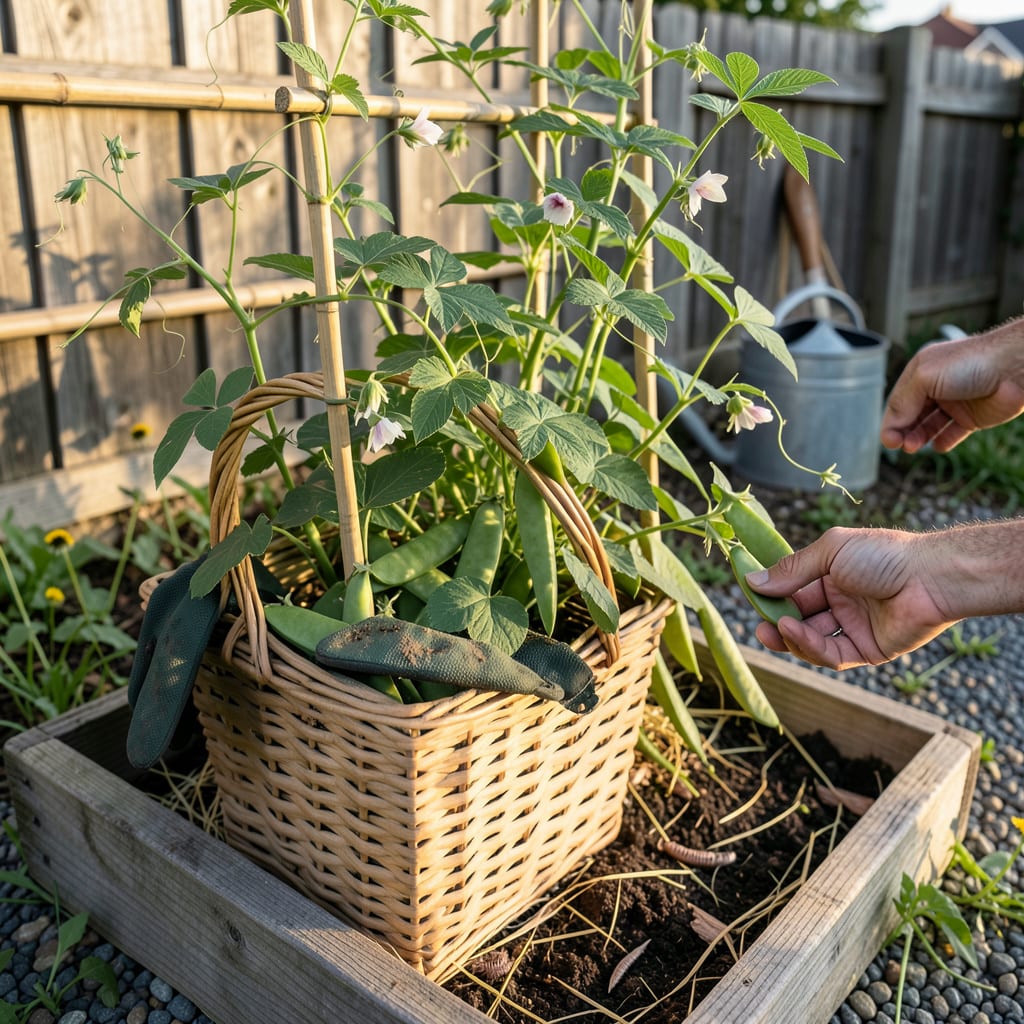 Visual representation of When to Pick Sugar Snap Peas: Perfect Timing for Sweet Harvests