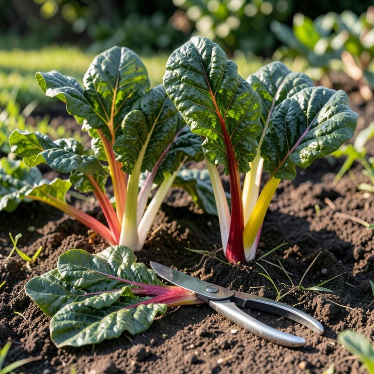 When to Pick Swiss Chard: Leaf Size and Stem Firmness Guide
