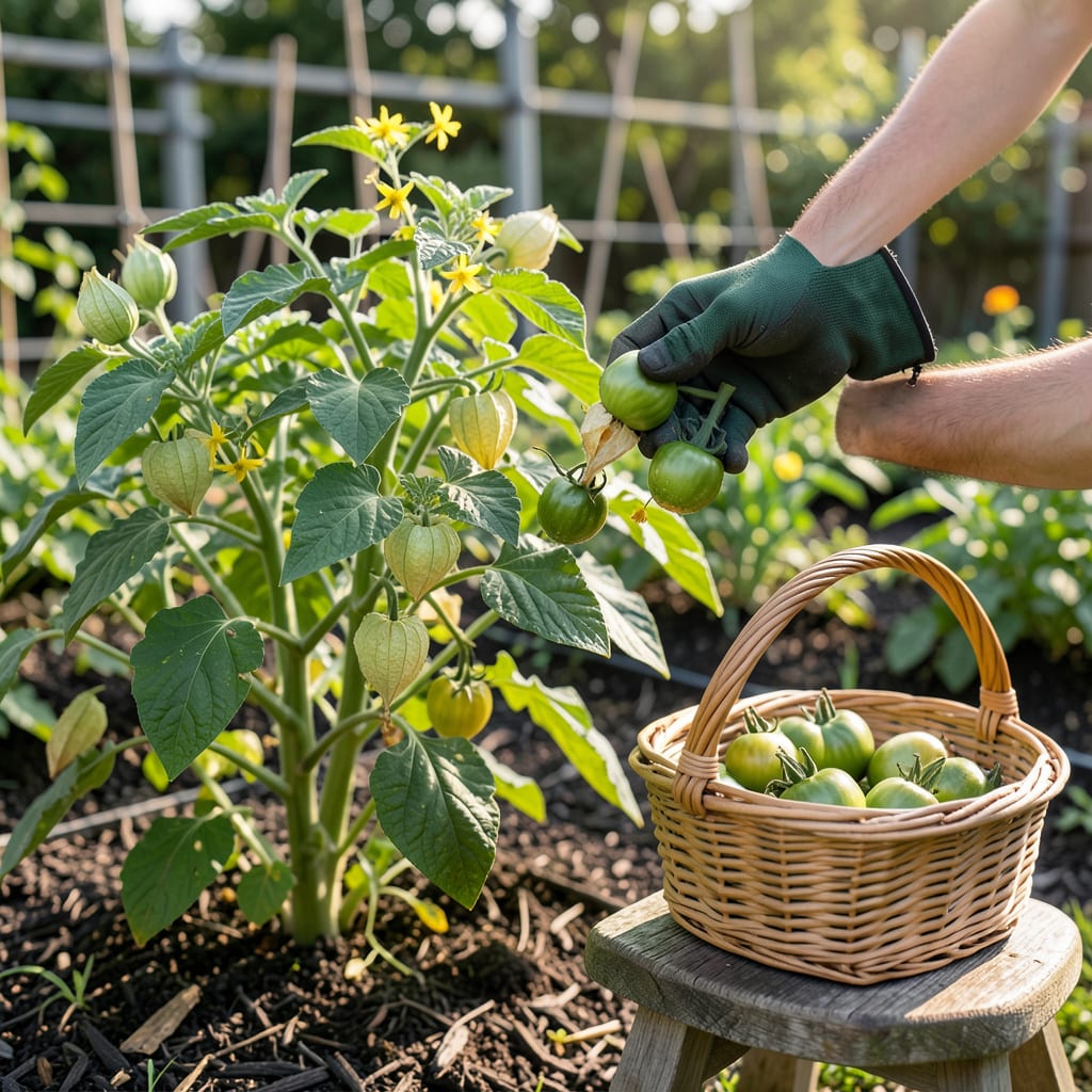 Visual representation of When to Pick Tomatillos: Perfect Harvest Timing for Best Flavor
