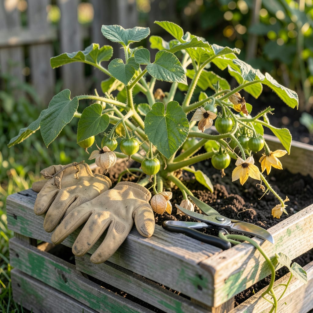 When to Pick Tomatillos: Perfect Timing for Ripe Harvests illustration with key details