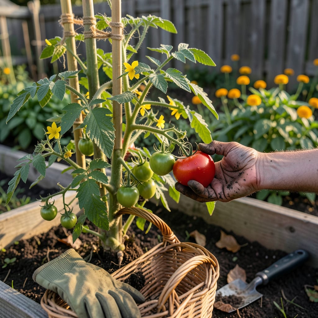 When to Pick Tomatoes Off the Vine: Perfect Timing for Ripe Flavor detailed visual guide