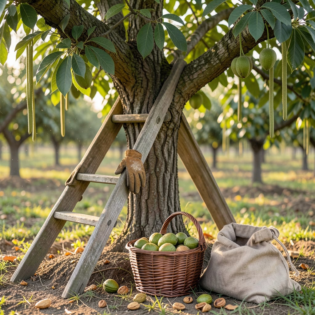 Complete when to pick walnuts overview image