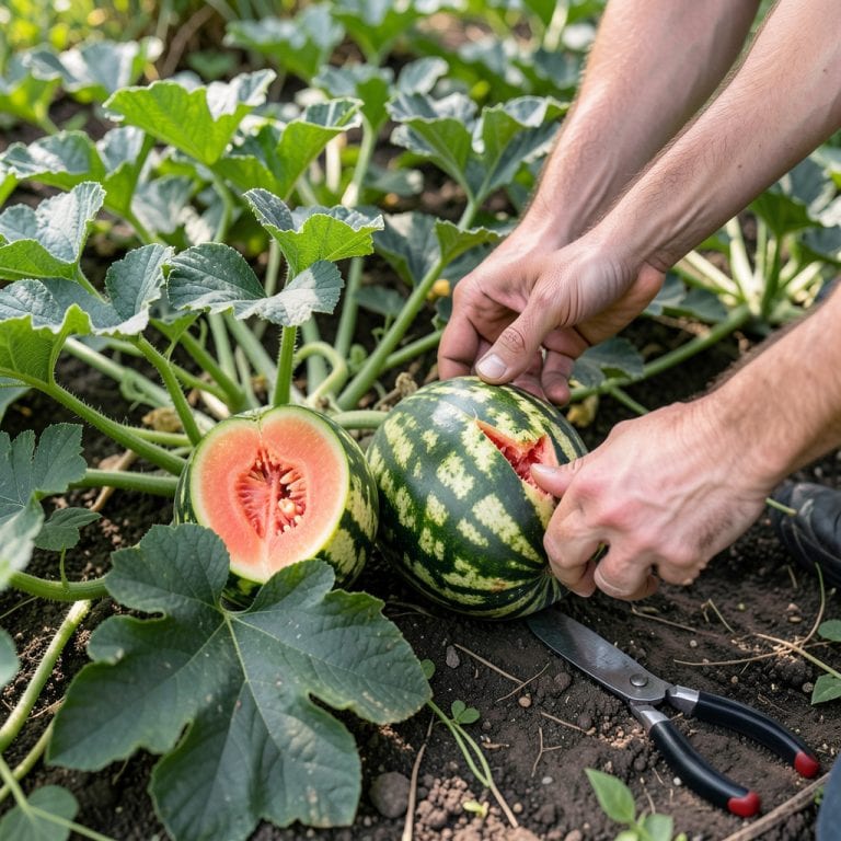 When to Pick Your Watermelon: Tendril Dryness and Rind Dullness Tests
