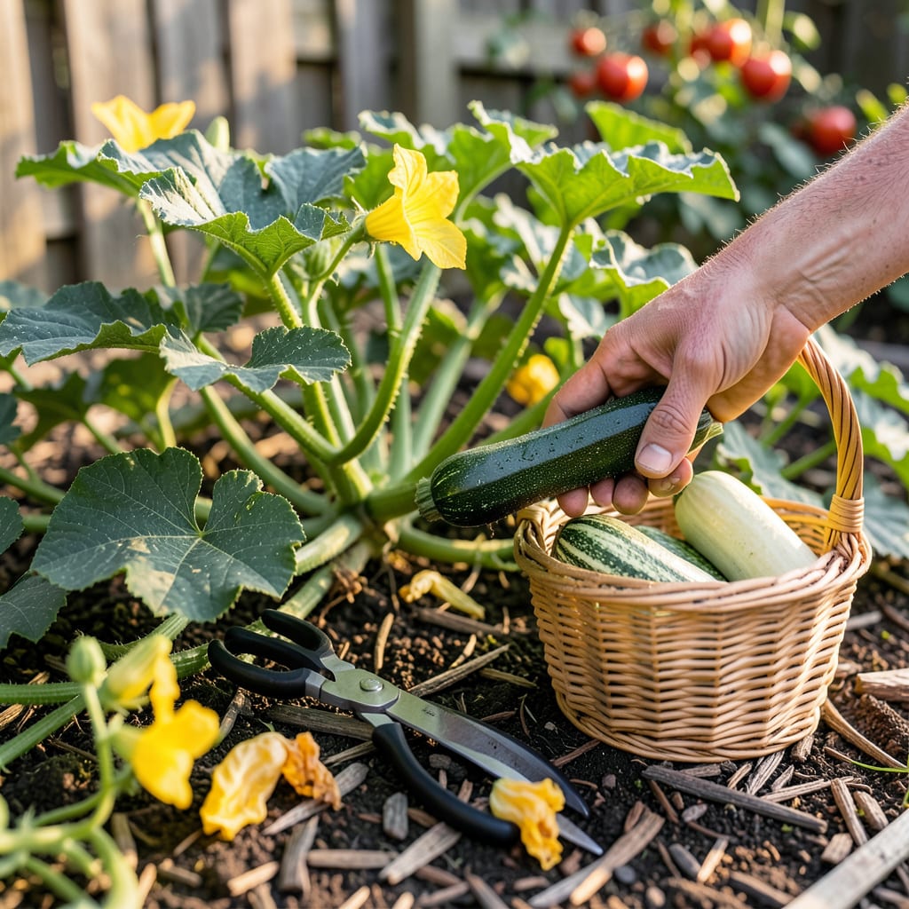 Comprehensive when to pick zucchini flowers visual reference