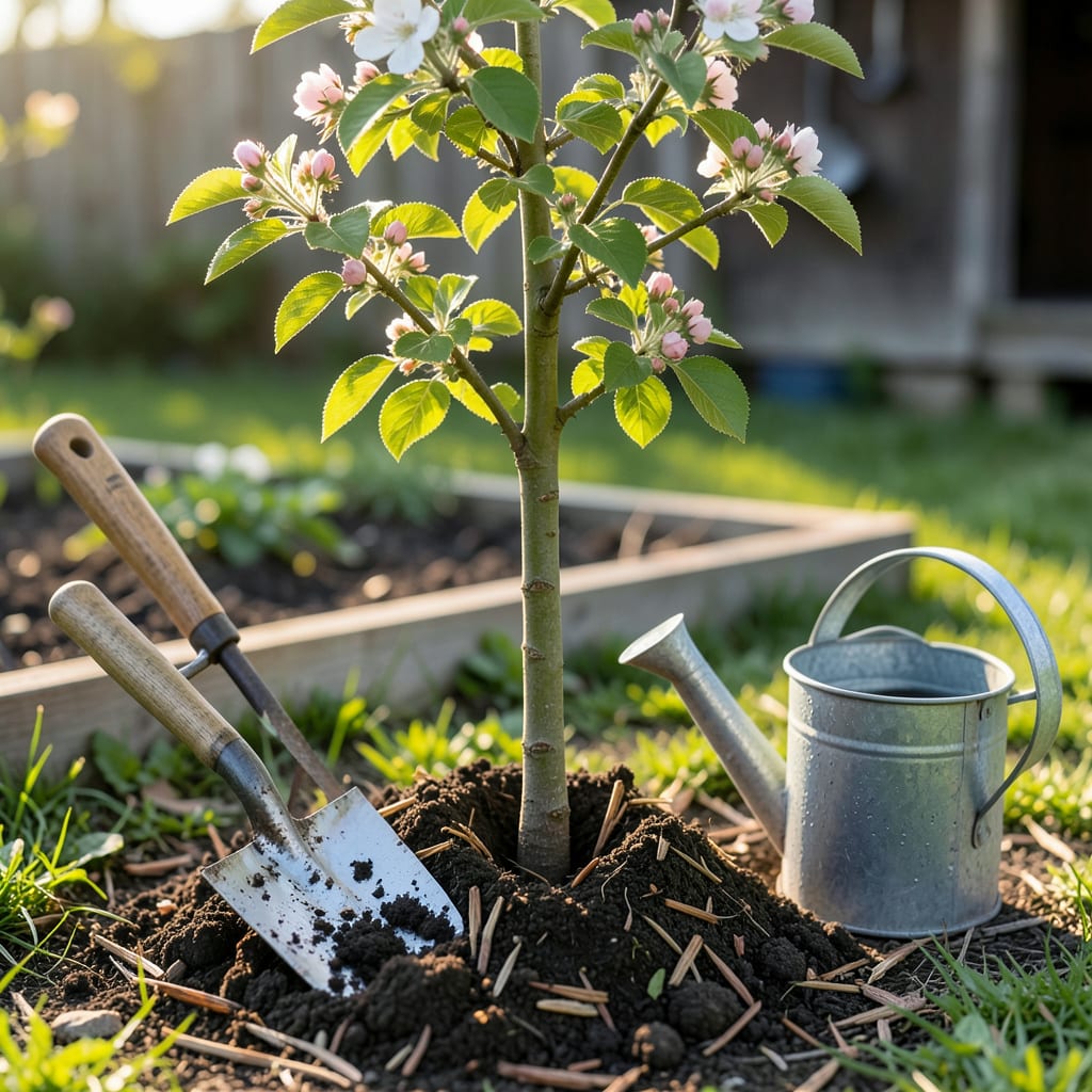 When to Plant Apple Trees in Missouri: Zone Specific Timing for Thriving Orchards example with annotations
