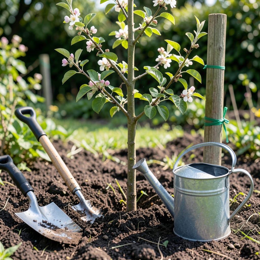 When to Plant Apple Trees in Wisconsin: Zone 5 Calendar for Sweetest Harvests illustration with key details