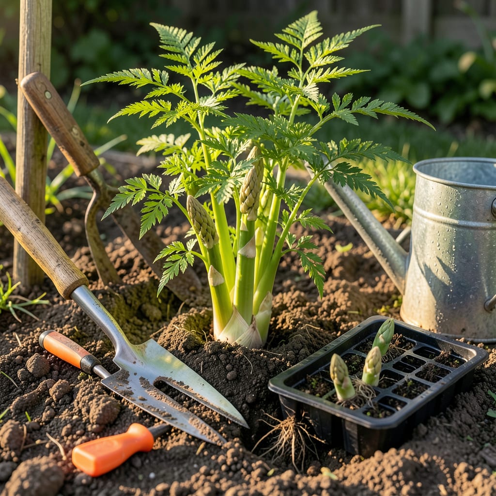 when to plant asparagus in pa illustration with key details