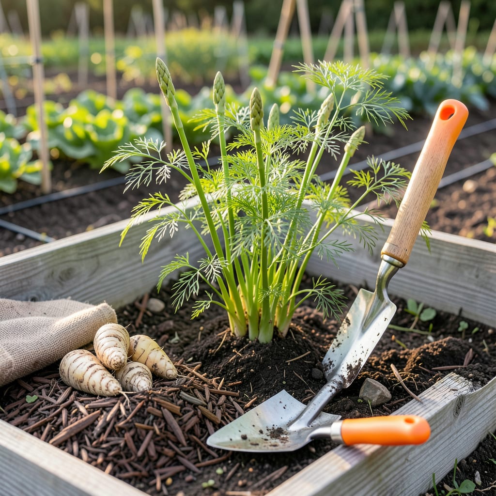When to Plant Asparagus in Wisconsin: Zone 4 5 Calendar for 20 Year Harvests illustration with key details