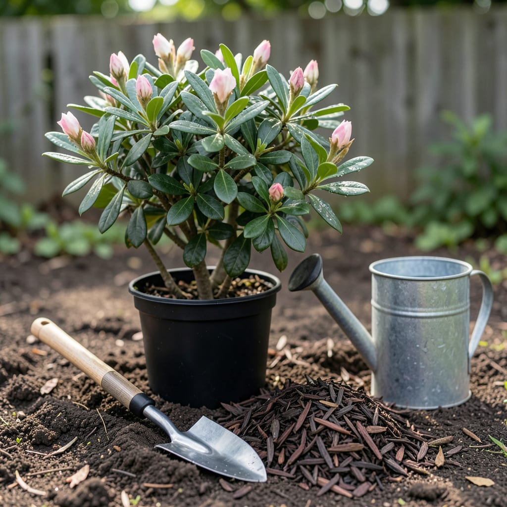 When to Plant Azaleas in Georgia: Seasonal Guide for Lush Blooms illustration with key details
