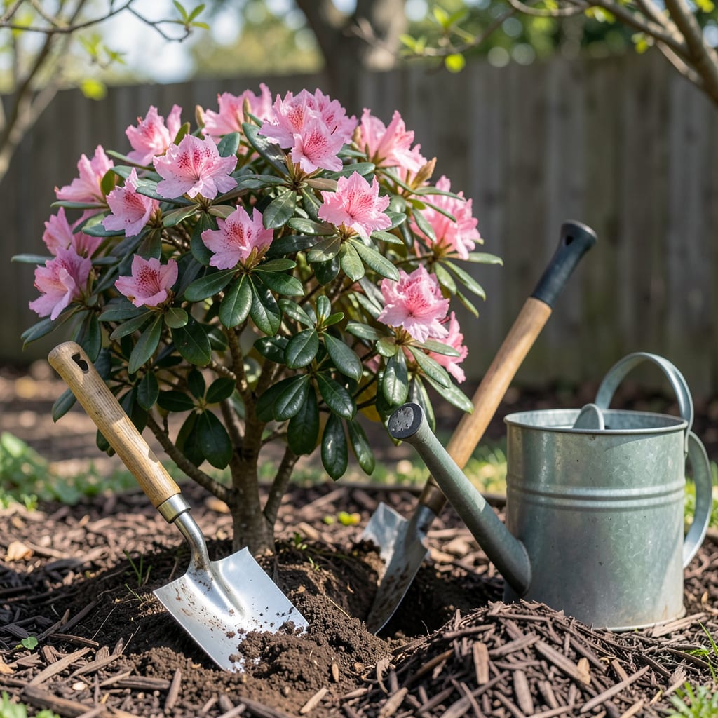 when to plant azaleas in nc illustration with key details