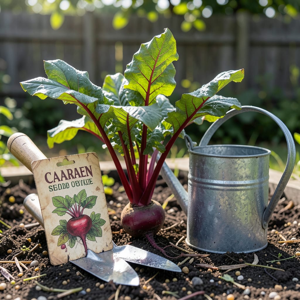 When to Plant Beets in Illinois: Spring and Fall Windows for Two Crops example with annotations
