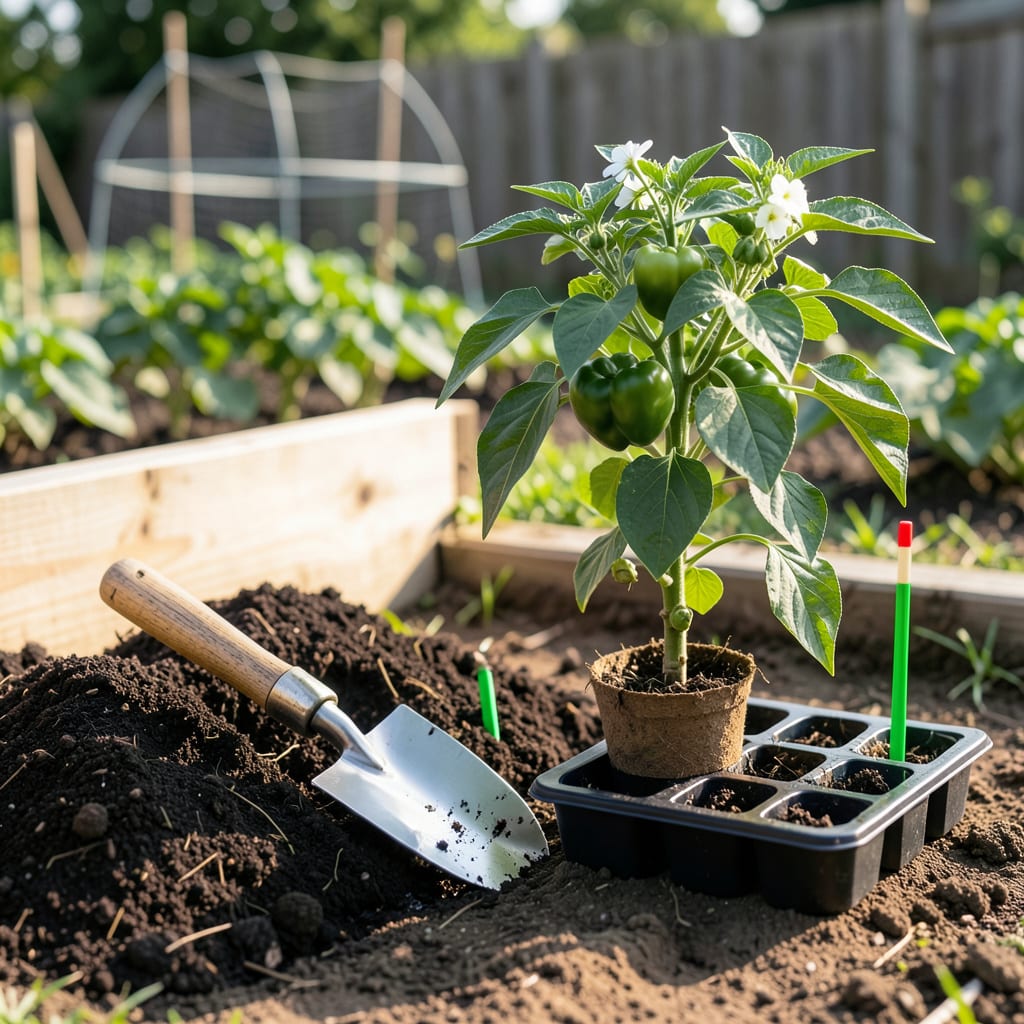 When to Plant Bell Peppers in Florida: Zone Specific Calendar for Bumper Crops example with annotations