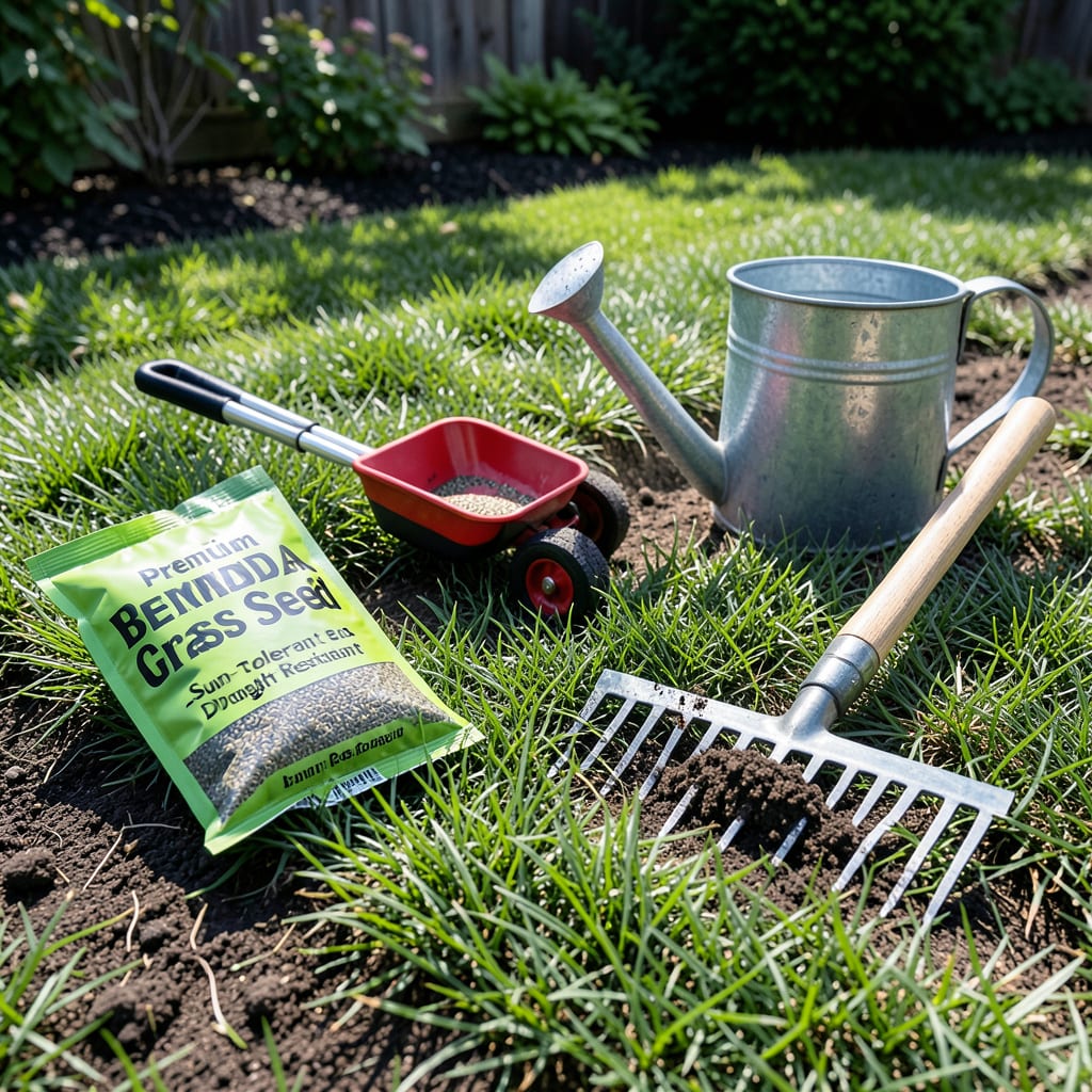 When to Plant Bermuda Grass in NC: Seasonal Guide for Lush Lawns illustration with key details