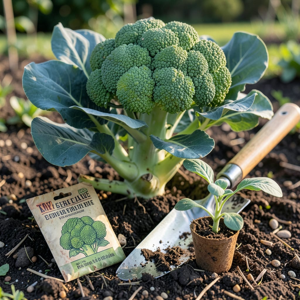 When to Plant Broccoli in Alabama: Seasonal Guide for Best Harvests example with annotations