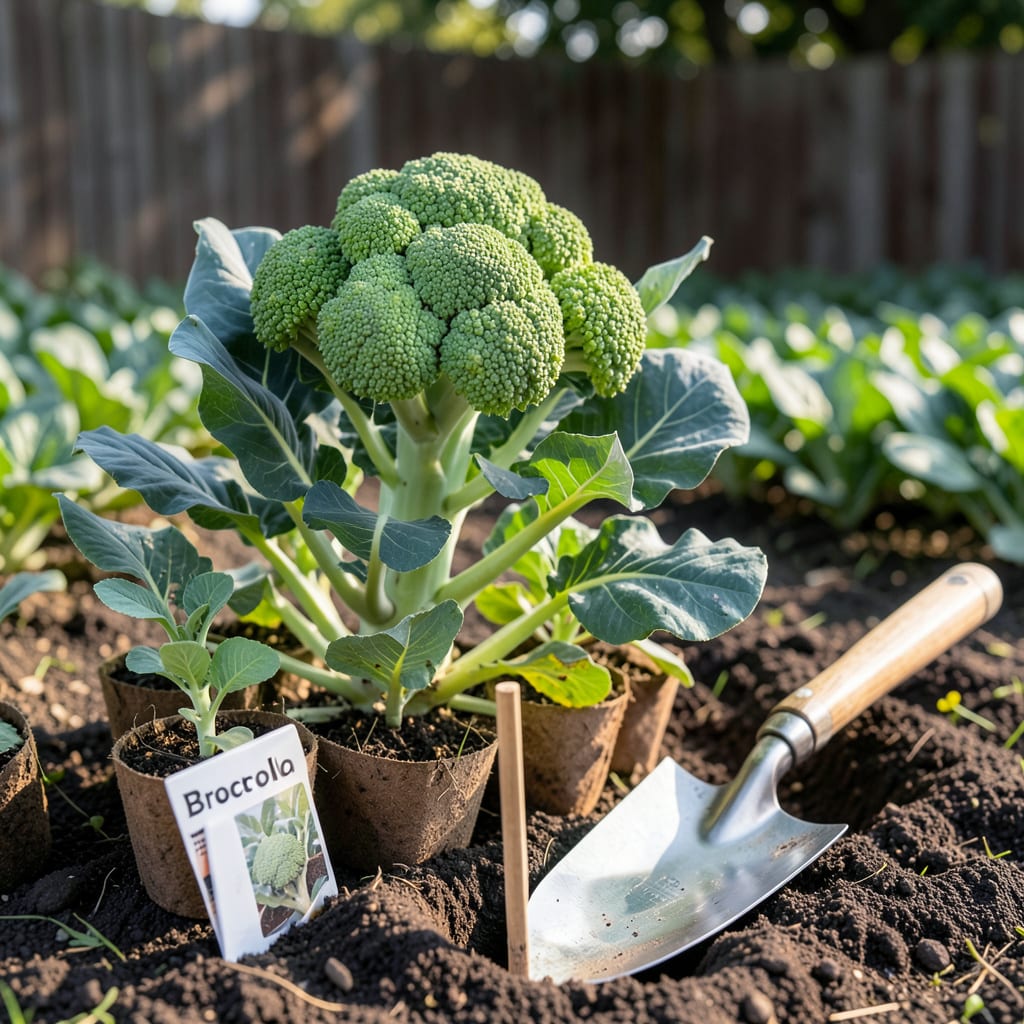 When to Plant Broccoli in Ohio: Zone Specific Calendar for Two Harvests example with annotations