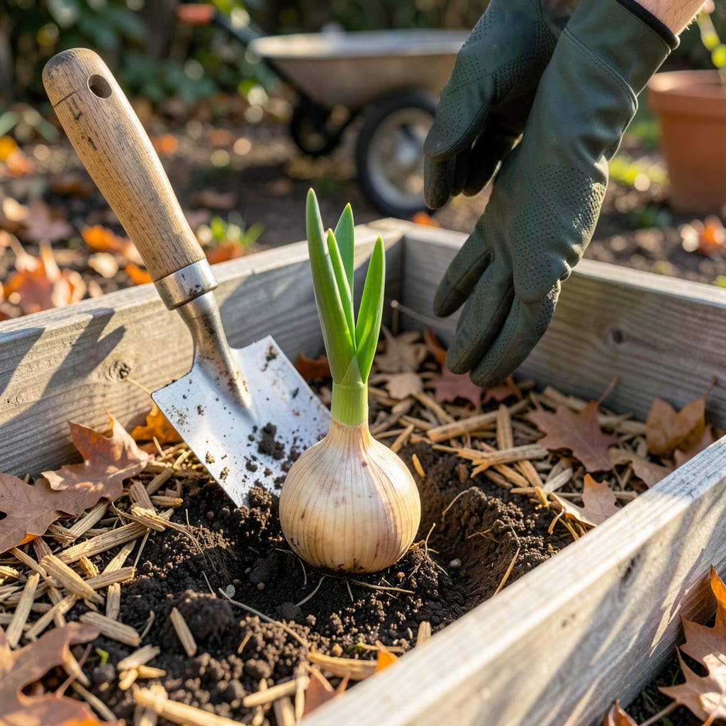 Visual representation of when to plant bulbs in colorado