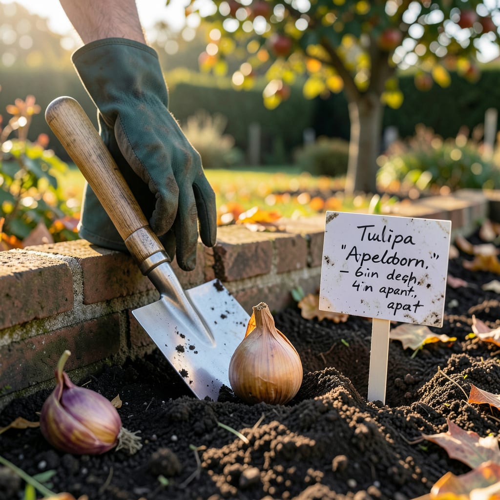 When to Plant Bulbs in NC: Seasonal Guide for Stunning Blooms example with annotations