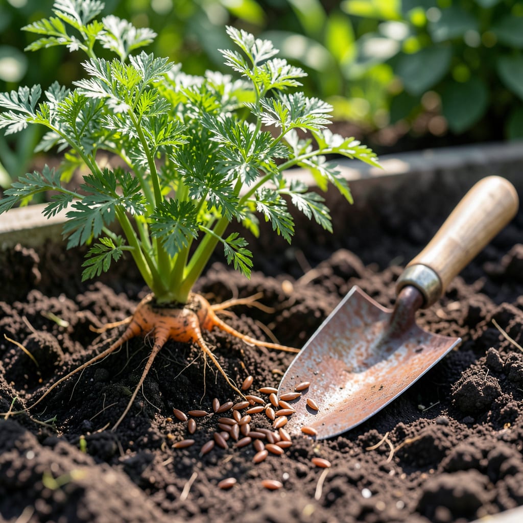 Visual representation of When to Plant Carrots for Fall Harvest: Optimal Timing for Sweet Roots